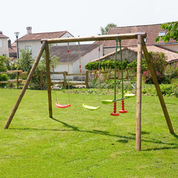 Soulet Pacco Wooden Swing Set