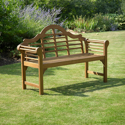 Lutyens Style Bench - Natural Oil