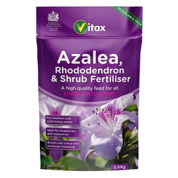 Vitax Azalea, Rhododendron & Shrub Fertiliser 900g (pouch)