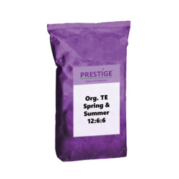 Prestige Organic TE - Spring & Summer Lawn Fertiliser