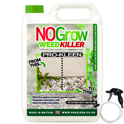 ProKleen No Grow Genuine Weed & Moss Killer - Organic And Eco-Friendly