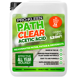 ProKleen Path Clear Acetic Acid Cleans Paths, Patios And Driveways