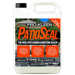 ProKleen Patio Sealer For Patios, Paths, Indian Sandstone, Slabs And More