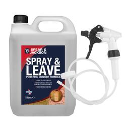 Spear & Jackson Spray and Leave 5L Ready to use with Long Hose Trigger
