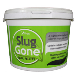 Vitax Slug Gone Natural Wool Barrier Pellets Slug & Snail Control, 10 litre