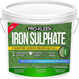 ProKleen Iron Sulphate Grass Green Lawn Tonic Feed Soluble Dry Powder 1KG