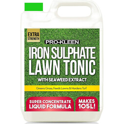 ProKleen Liquid Iron Sulphate Ferrous Lawn Tonic Grass Feed Concentrate