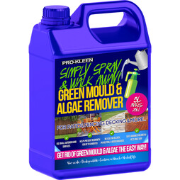 ProKleen Simply Spray & Walk away Green Mould And Algae Remover Concentrate Cleaner For Patios, Fencing, Decking And More
