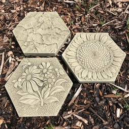 Insect Drinkers/Stepping Stones Set, 3 Pieces